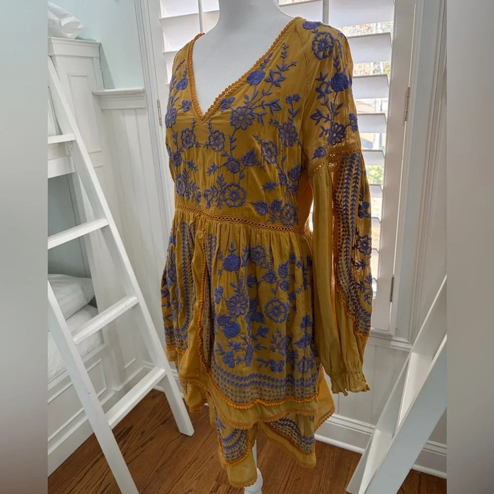 Anthropologie Meadow Rue Lisette Dress - Picture 4 of 10